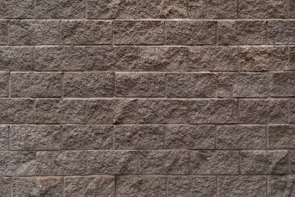 Ściana z szarej cegły. — Zdjęcie stockowe