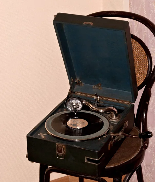 Grammophon. — Stockfoto