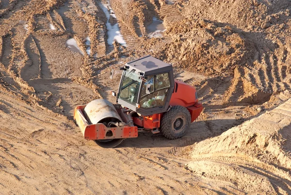 Weg-roller. Rechtenvrije Stockfoto's