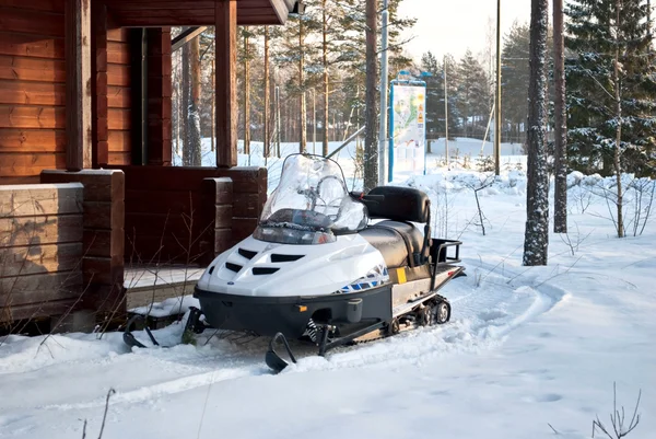 Motos de nieve . — Foto de Stock