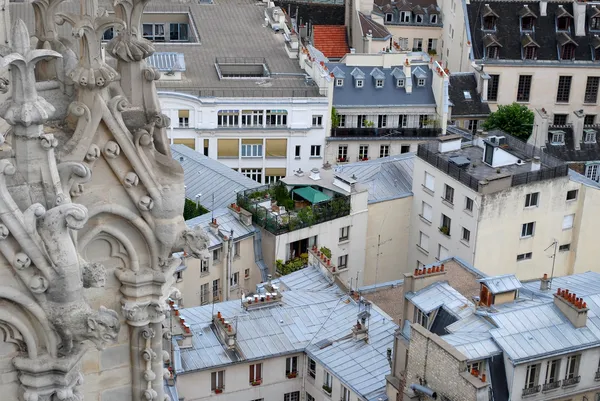Крыши Парижа . — стоковое фото
