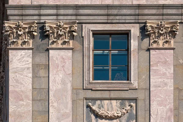 Windows with columns. — Stock Photo, Image