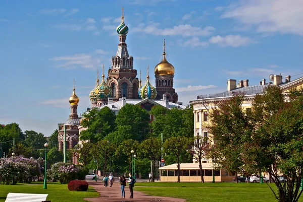 Church of the Savior on blood. — Stock Photo, Image