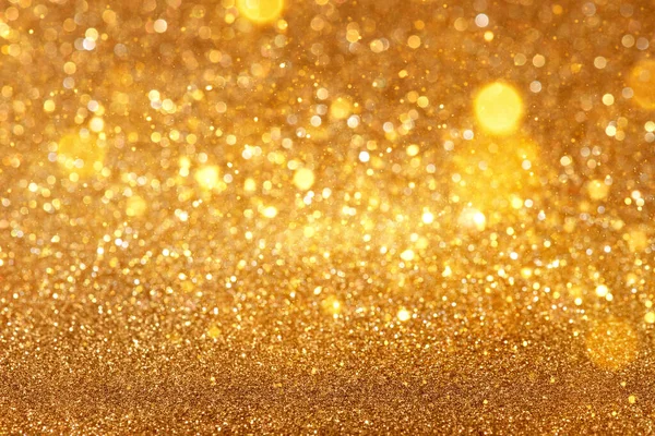 Blurred Defocused Bokeh Background Christmas Lights Golden Glitter Sparkles Golden Royalty Free Stock Images