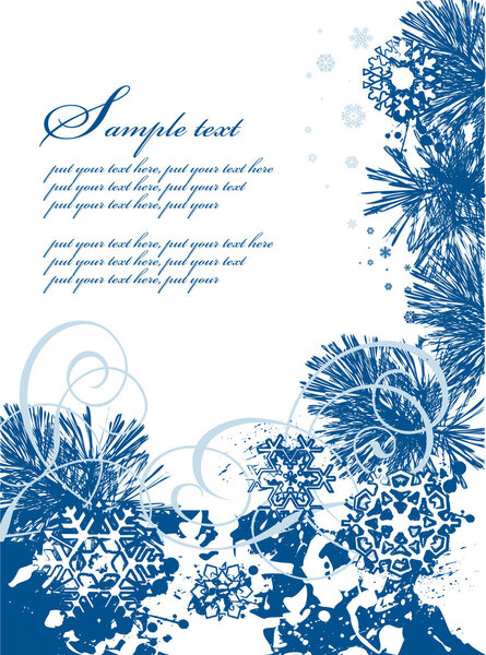 Рождественский фон