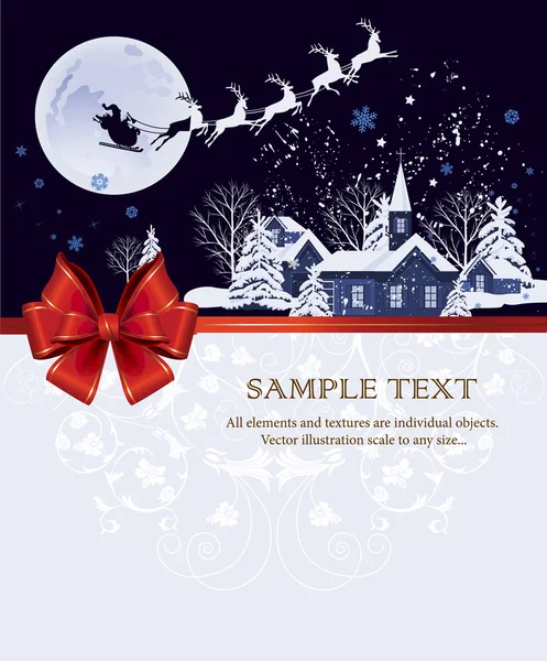 Noel Baba'nın kızağı.