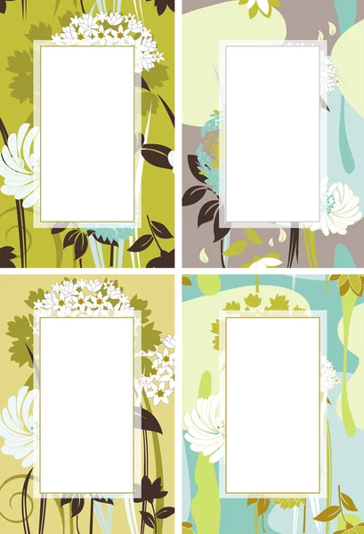 Floral samenstelling — Stockvector