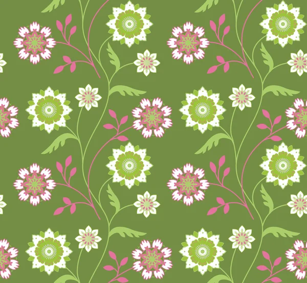 Fondo floral — Vector de stock