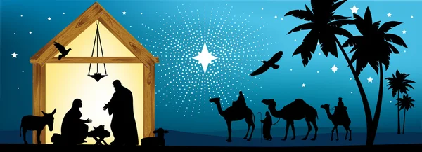 Stern von Bethlehem — Stockvektor