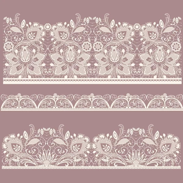 Lace background — Stock Vector