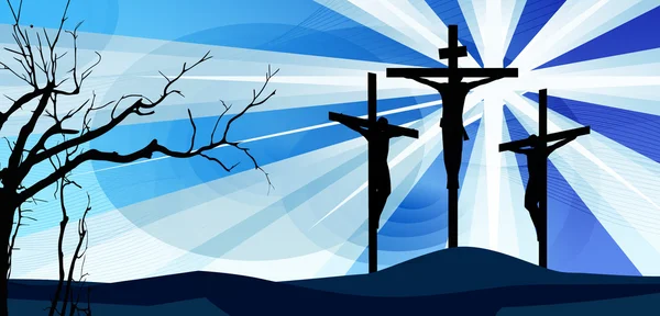 Crucifixion. — Stock Vector