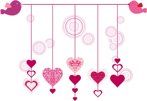 Carte Saint-Valentin. — Image vectorielle