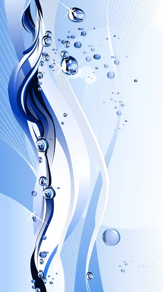 Vague d'eau. — Image vectorielle