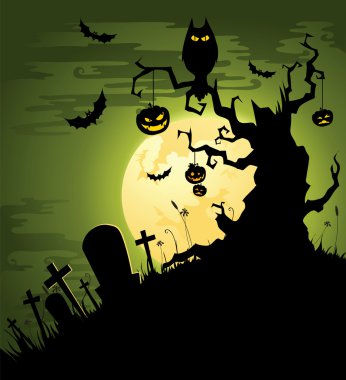 yeşilimsi halloween geçmiş