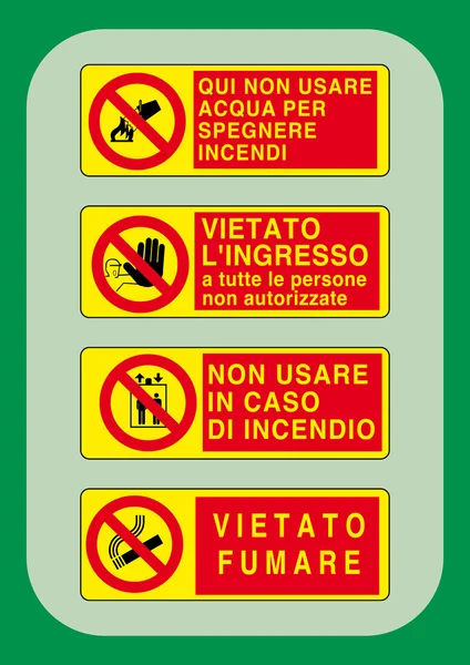 Segnali Aziendali Sicurezza