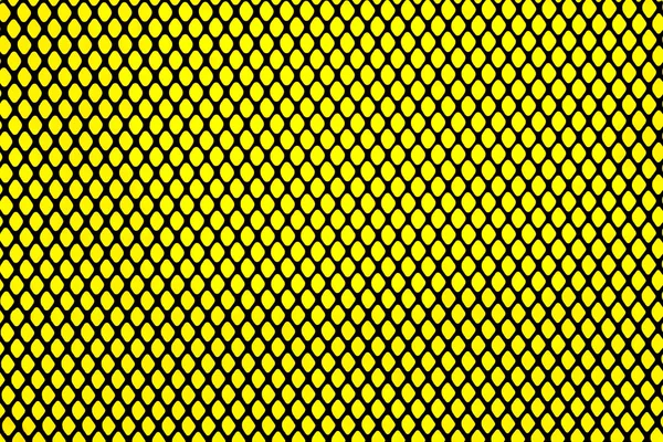 Czarne kratki na żółtym tle — Zdjęcie stockowe