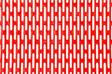 Kırmızı metal ızgara