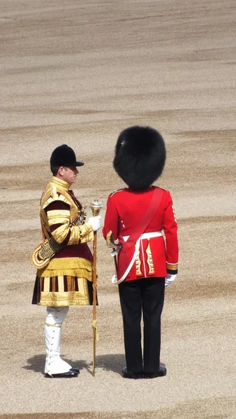 Trooping the Colour at Horse Guards — Stock Photo, Image