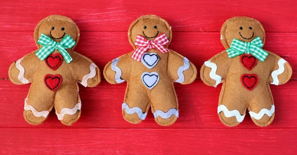 Gingerbread Man festivo — Fotografia de Stock