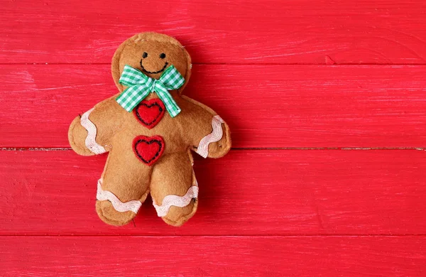 Gingerbread Man festivo — Fotografia de Stock