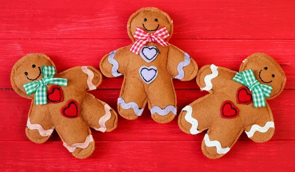 Festive Gingerbread Man — Stock Photo, Image