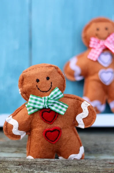 Gingerbread Man festivo — Fotografia de Stock