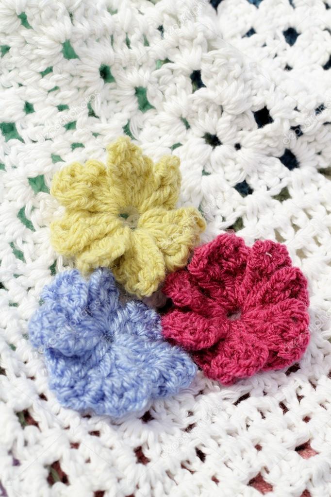 Hand Crocheted Flowers