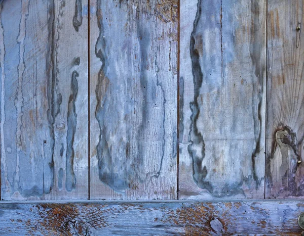 Синій вивітрюваний фон деревини — стокове фото