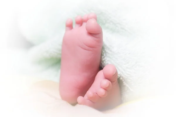 Infant foot — Stock Photo, Image