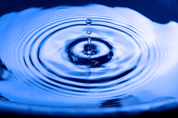 Blue Water drop — Stock Photo, Image