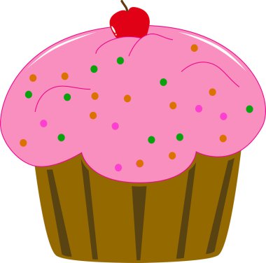 küp kek ile pembe kiraz