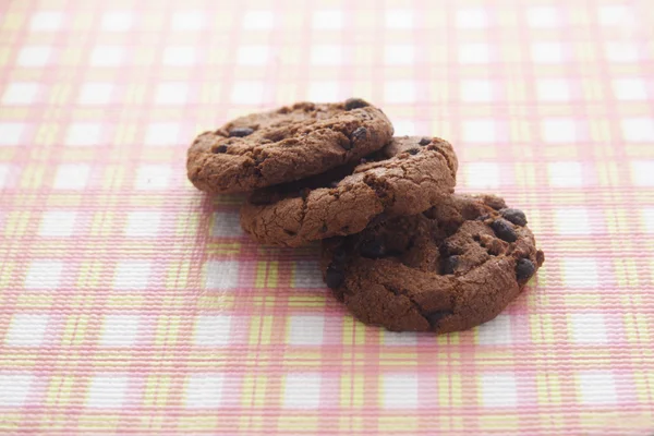 Biscotti al cioccolato — Foto Stock