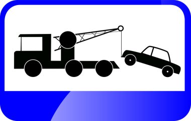 trafik işaretleri - Akülü araba