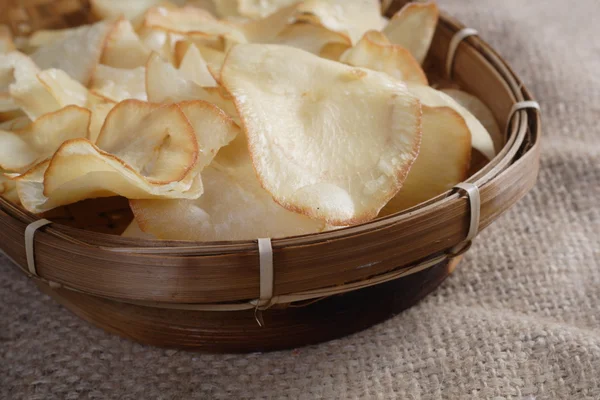 Горячая маниока жареного картофеля — стоковое фото