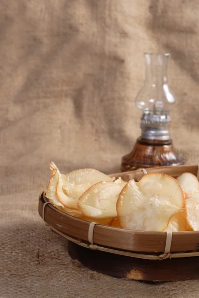 Горячая маниока жареного картофеля — стоковое фото