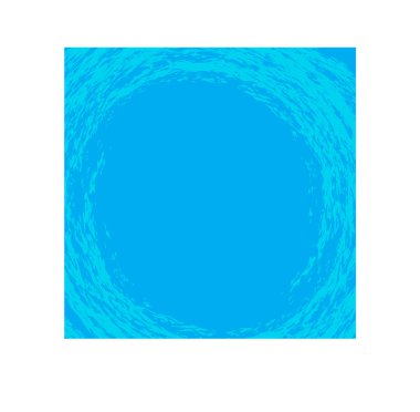 Sosyal Medya İçin Basit Vektör Boş Kare Mavi Arkaplan