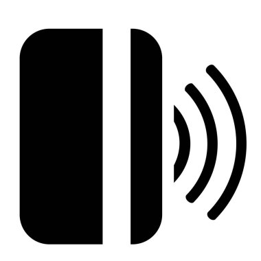 Basit Vektör İmza NFC, Banka Kartı Kredi Kartı 'nda Saha İletişimi 