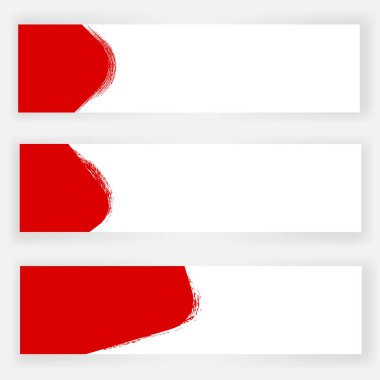 Endonezya 'nın bağımsızlık günü kutlamaları için Beyaz Sancak' ta 3 Varyant Şablonu Yazılı Kırmızı Boya Kalemi