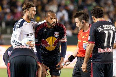 David Beckham ve Thierry Henry