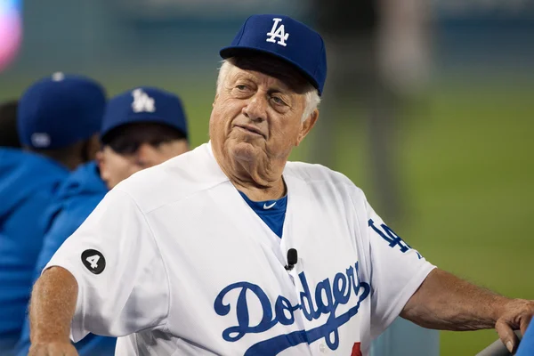 Tommy Lasorda — Stock fotografie