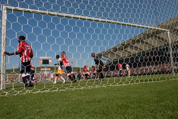 Chivas USA vs. Houston Dynamo match — Stock Photo, Image