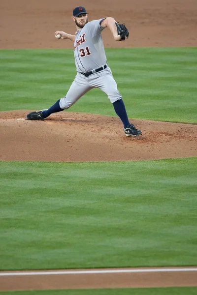 O jogo de beisebol da Major League — Fotografia de Stock