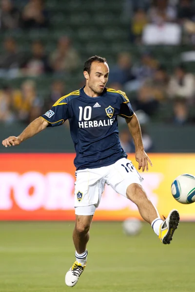 MLS game between the Portland Timbers & the Los Angeles Galaxy — Stock Photo, Image