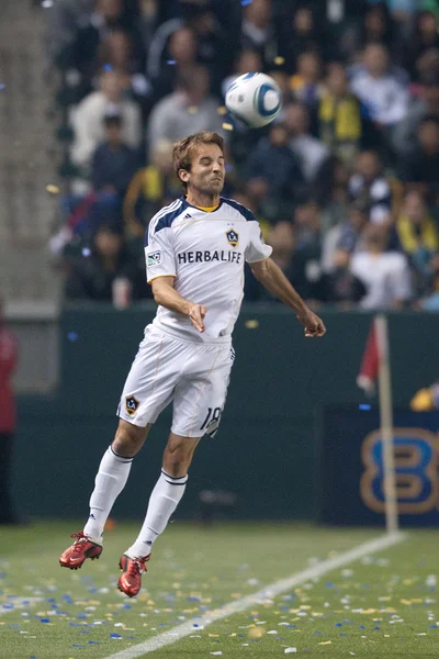 MLS game between the Portland Timbers and the Los Angeles Galaxy — Stock Photo, Image