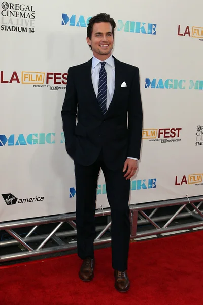 Matt Bomer arrives at Warner Bros premiere — Stock Photo, Image