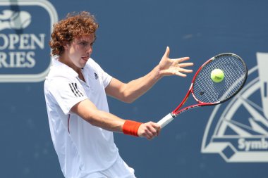 Lukas lacko ve ernests gulbis bir maçı oynamak