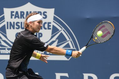 Lukas lacko ve ernests gulbis bir maçı oynamak
