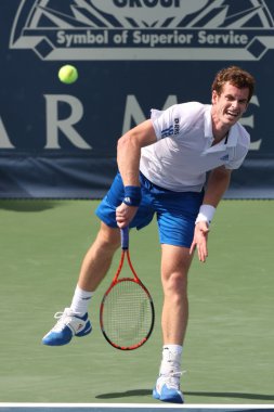 Andy Murray (resim) İngiltere ve ABD Sam Querrey final maçı 2010 çiftçiler Classic adlı oyun