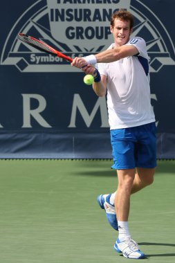 Andy Murray (resim) İngiltere ve ABD Sam Querrey final maçı 2010 çiftçiler Classic adlı oyun