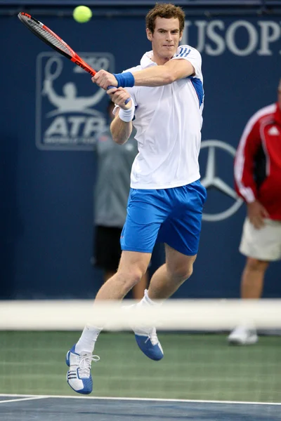 Andy Murray és Tim Smyczek játszani egy mérkőzést — Stock Fotó